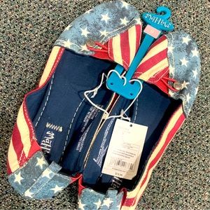 Size 9 Patriotic Shoes